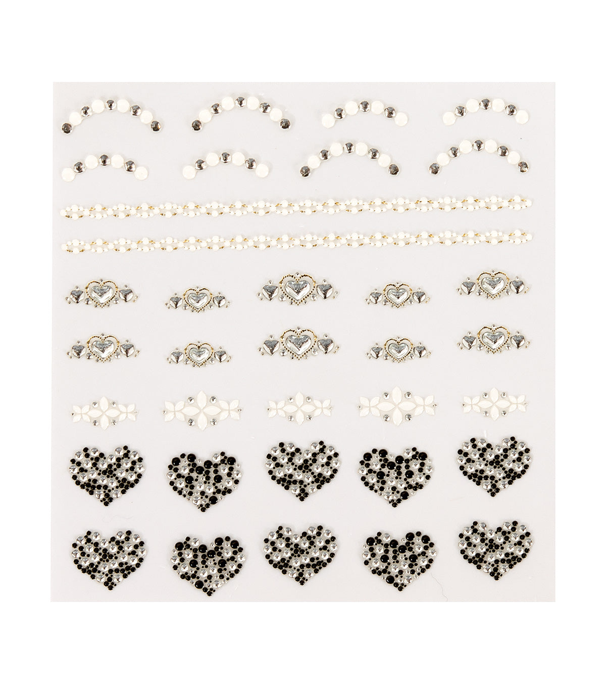 PEGGY SAGE  DECORAZIONIADESIVE PER UNGHIE JEWEL