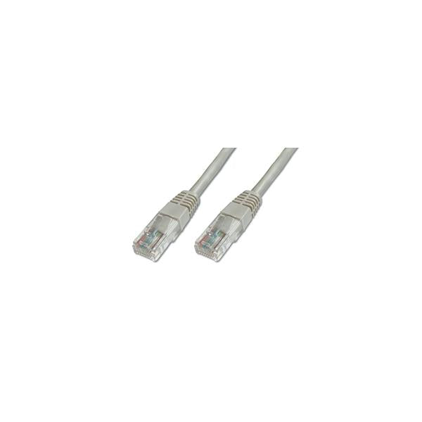 Digitus CAT 5e U-UTP patch cord - Cu - PVC AWG 26/7 - length 2 m - Grey [DK-1511-020]