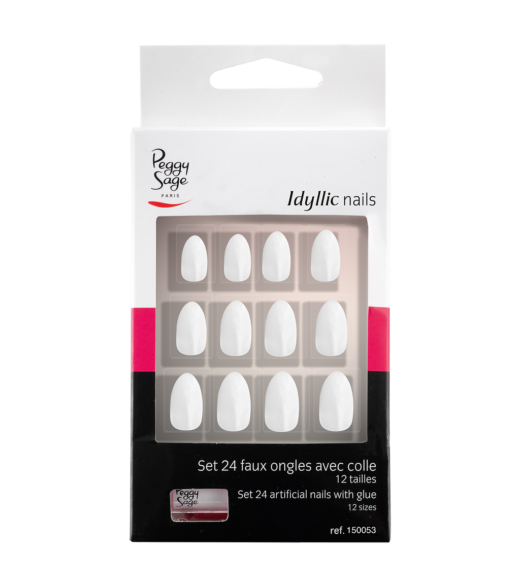 PEGGY SAGE  SET 24 UNGHIE FINTE IDYLLIC NAILS - STILETTO CHIC