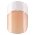 PEGGY SAGE  SET 24 UNGHIE FINTE IDYLLIC NAILS - SILVER FRENCH