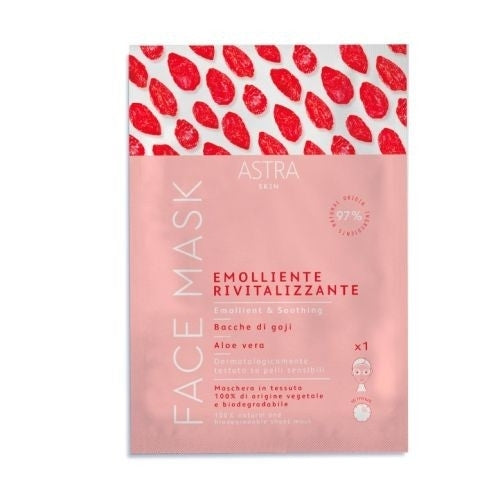 ASTRA SKIN MASCHERA VISO VISO EMOLLIENTE RIVITALIZZANTE