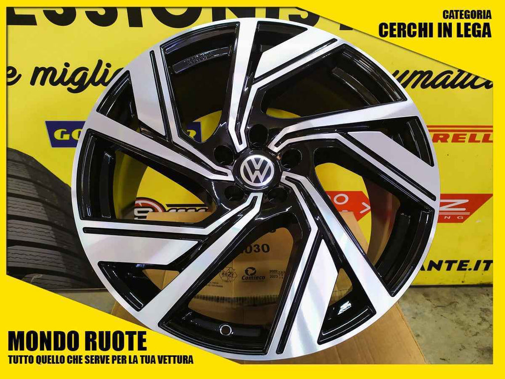 KIT4 Cerchi In Lega AC521 da 20 Pollici per VOLKSWAGEN T-ROC TIGUAN ALLSPACE