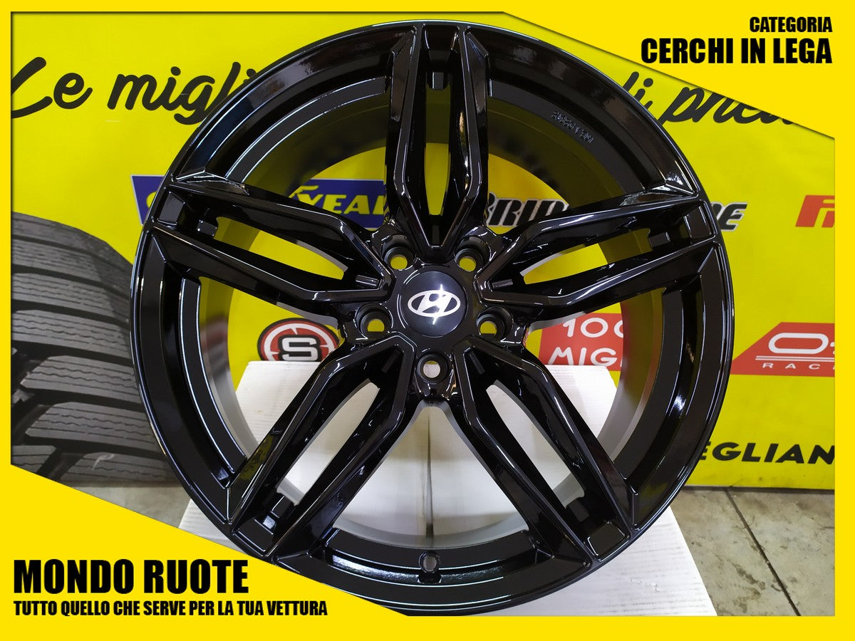 KIT 4 Cerchi In Lega 19 Pollici Per HYUNDAI I30 IX20 IX35 Nexo Santafe Kona