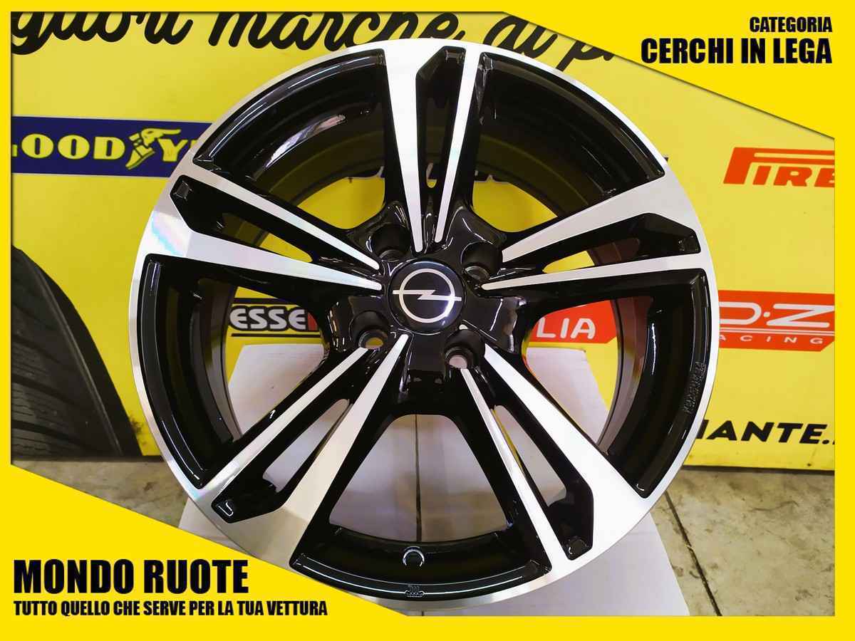 4 KIT Cerchi in Lega Nuovi MAK EMBLEMA da 15 Pollici per OPEL CORSA-F (Dal 2019)