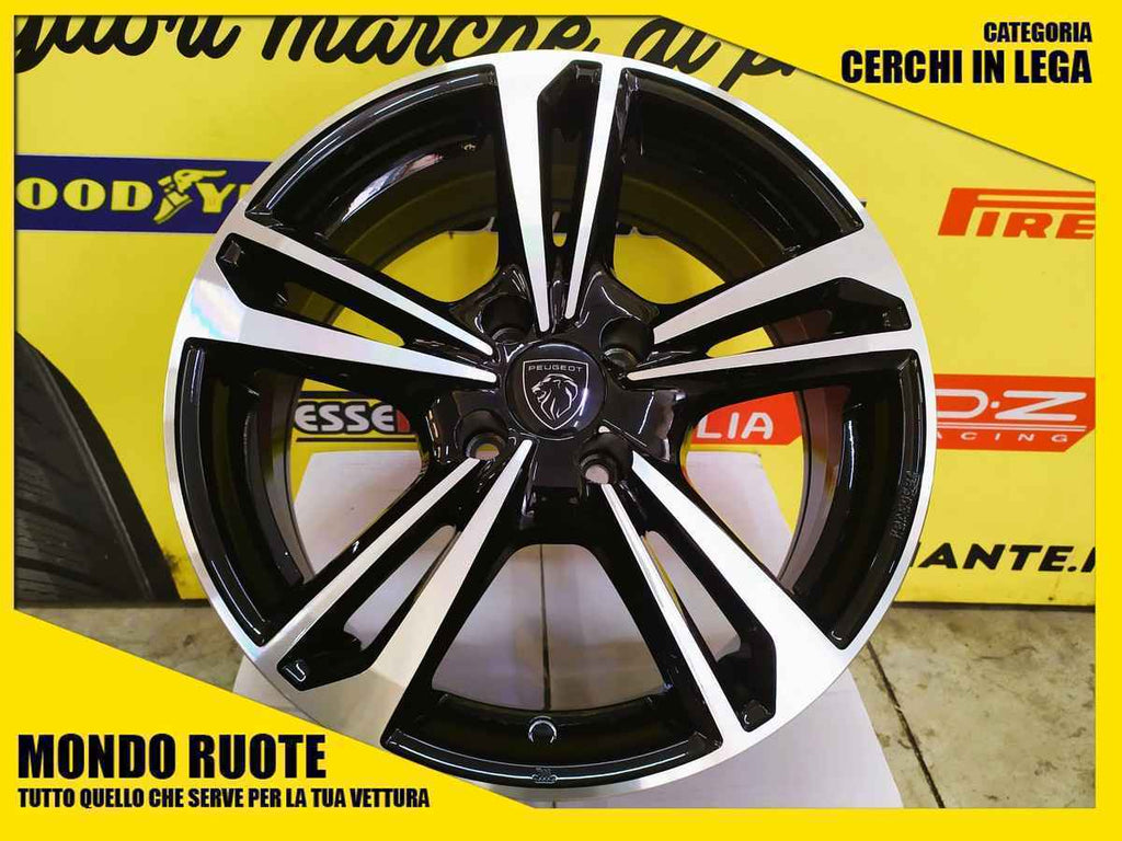 4 KIT Cerchi in Lega Nuovi MAK EMBLEMA da 15 Pollici per PEUGEOT 1007 (2004-2009) 20
