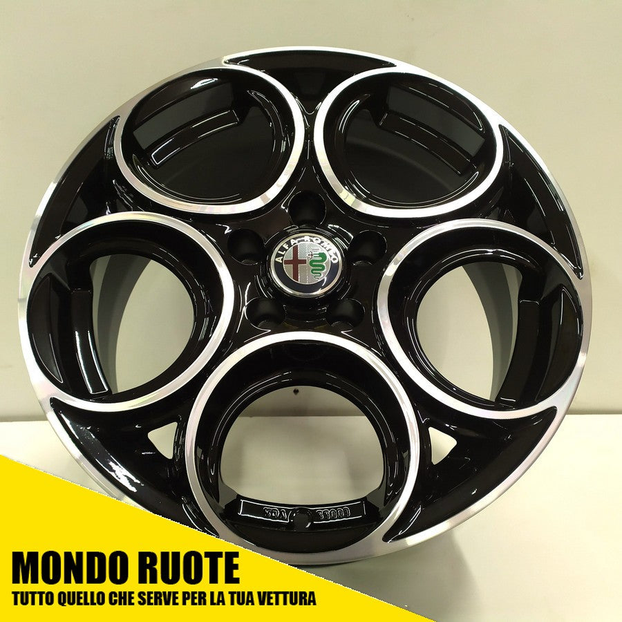 KIT 4 Cerchi In Lega da 17 Pollici per ALFA ROMEO STELVIO TONALE