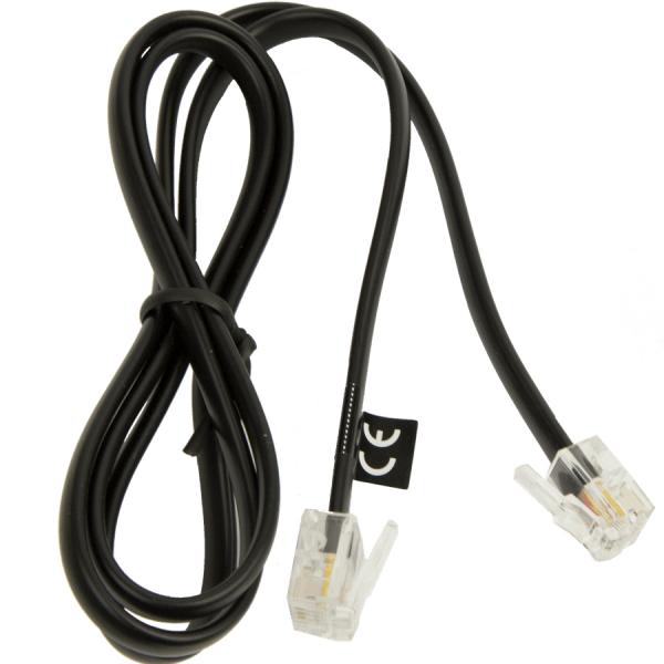 Jabra GN Cavo per piastre telefoniche per Traders Etrali/IPC QD >-RJ11 [8800-00-101]
