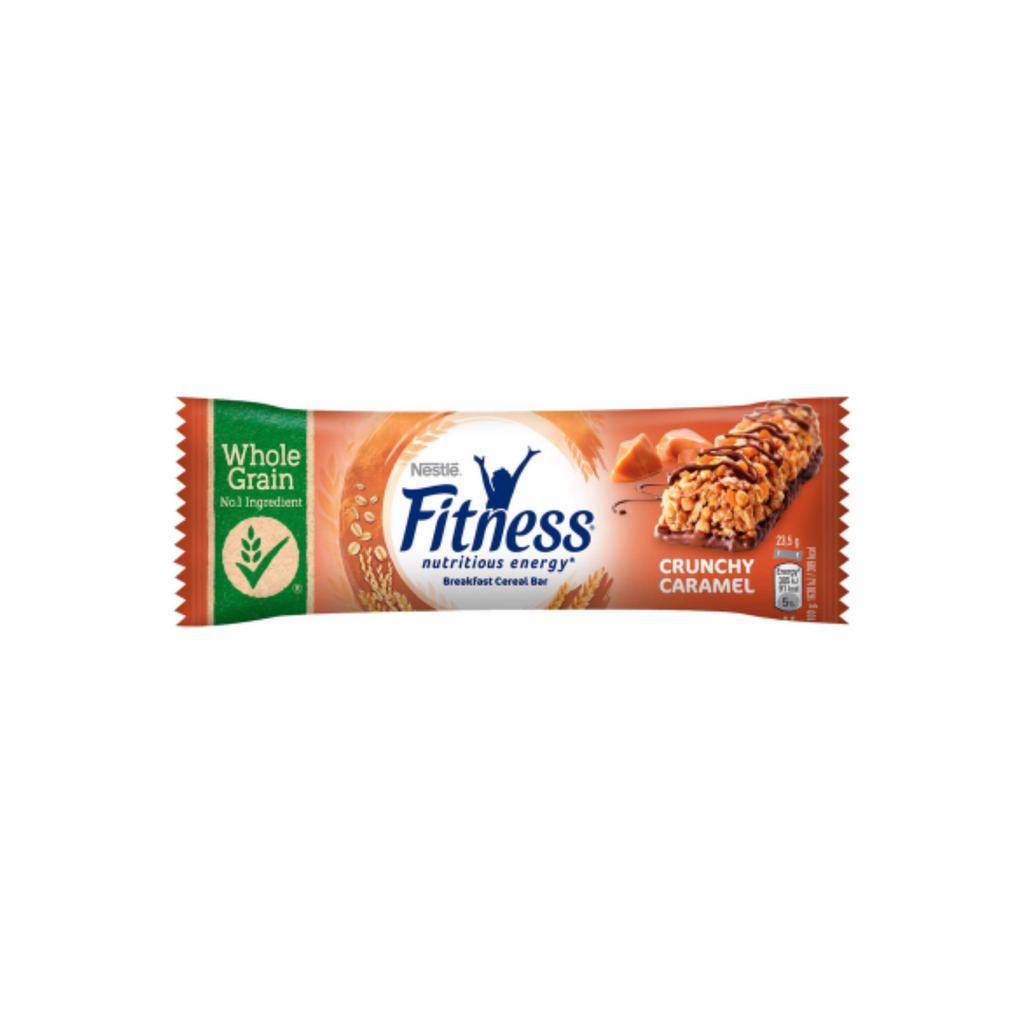 Fitness Crunchy Caramel 23,5gr - Confezione da 24 pezzi