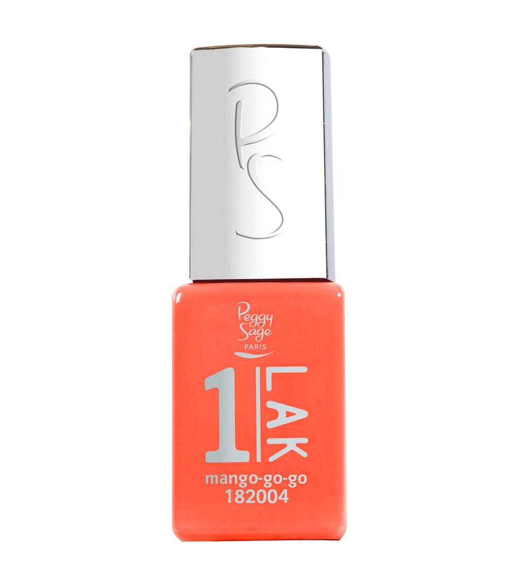 PEGGY SAGE  ONE-LAK 1-STEP GEL POLISH MANGO-GO-GO - 5ML