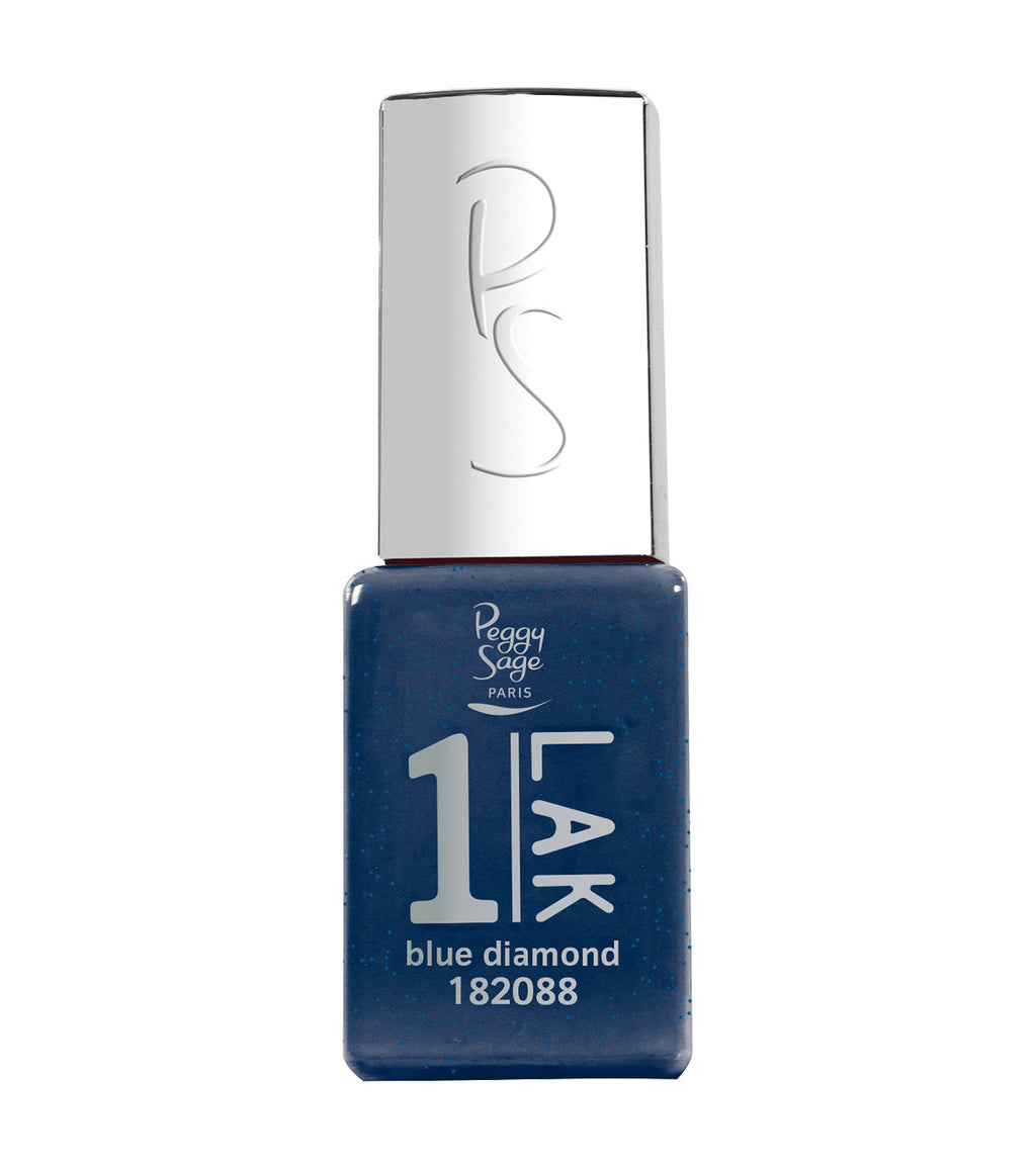 PEGGY SAGE  ONE-LAK 1-STEP GEL POLISH BLUE DIAMOND - 5ML