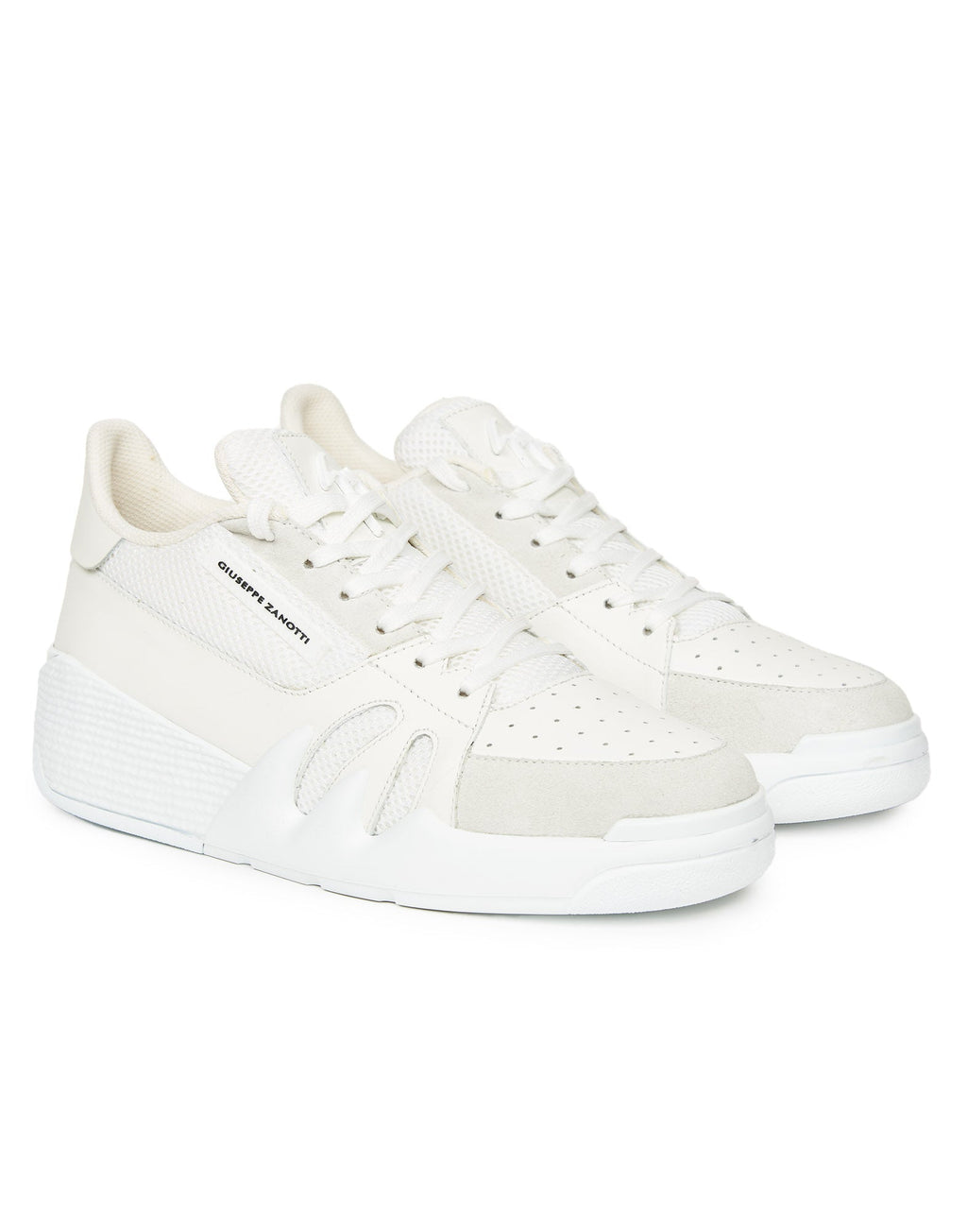 SNEAKERS MID TALON BIANCHE