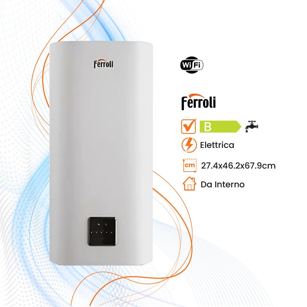 Scaldabagno Ferroli Titano Twin Elettrico WiFi