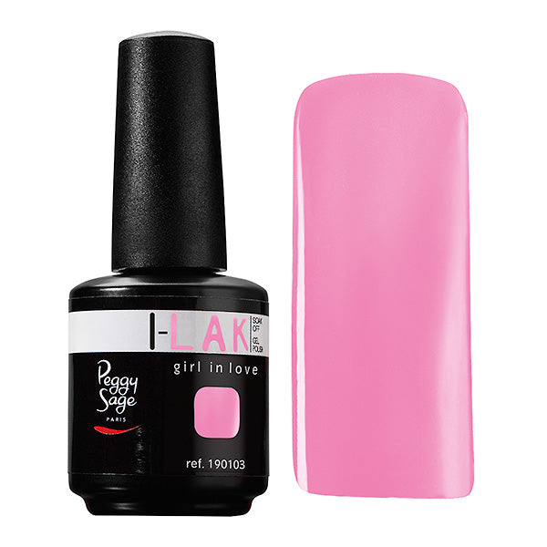 PEGGY SAGE  SOAK OFF GEL POLISH I-LAK - GIRL IN LOVE -15ML