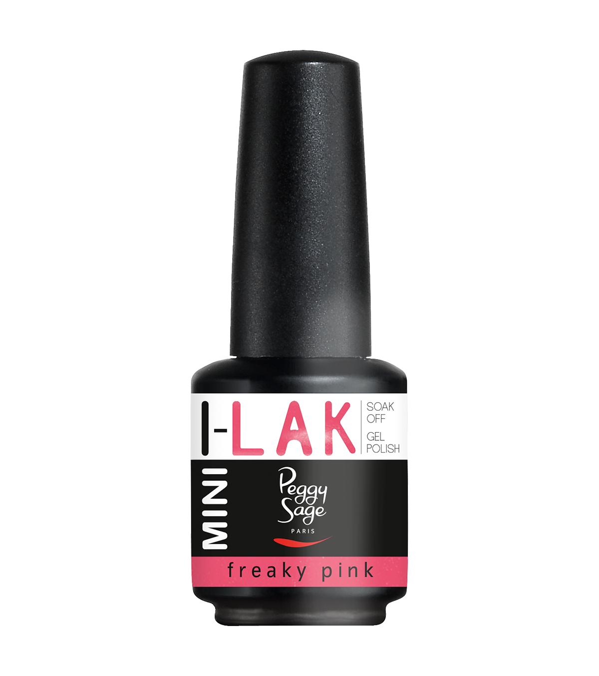 PEGGY SAGE  I-LAK SOAK OFF GEL POLISH FREAKY PINK - 9ML