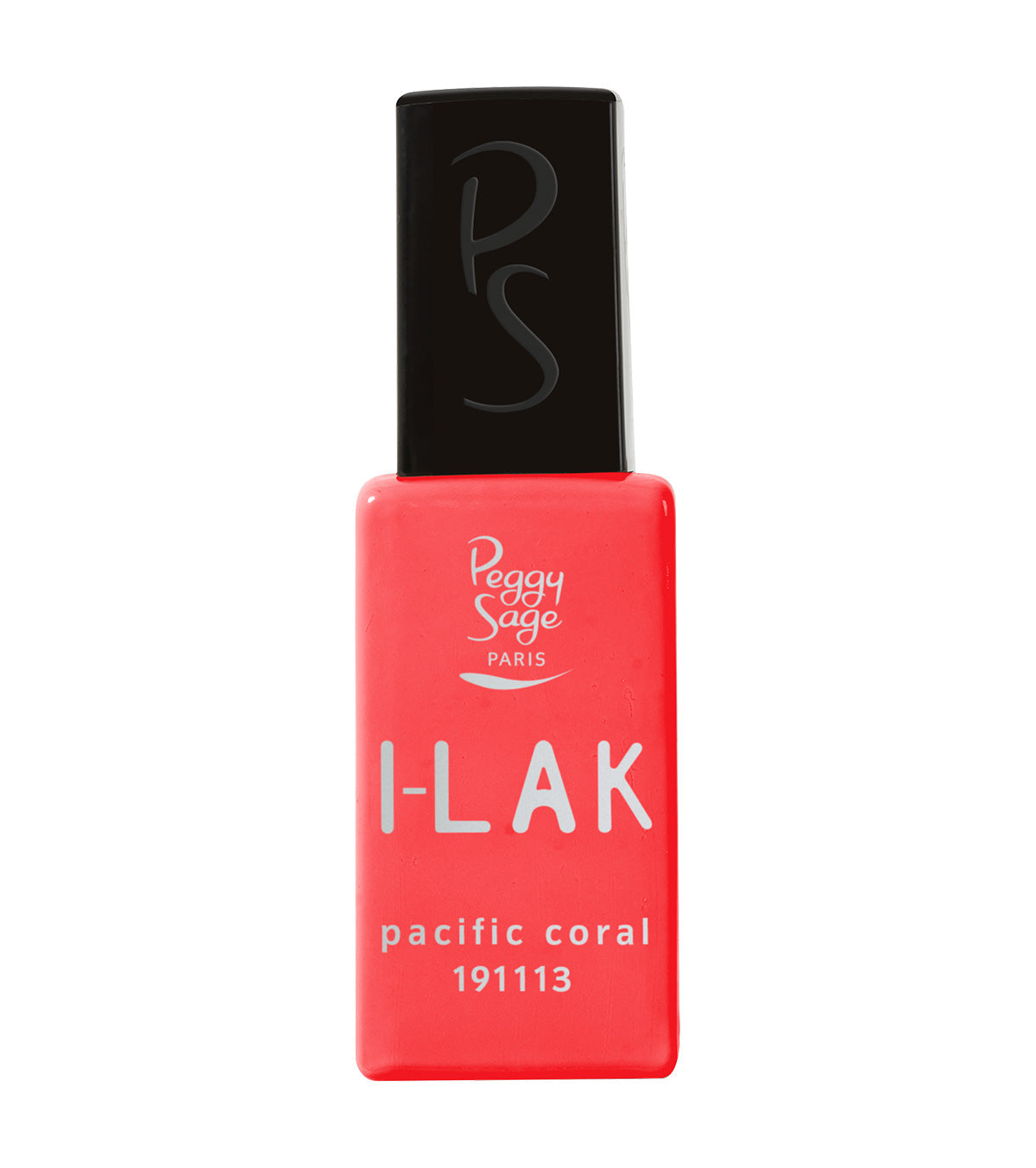 PEGGY SAGE  I-LAK SOAK OFF GEL POLISH PACIFIC CORAL - 11ML
