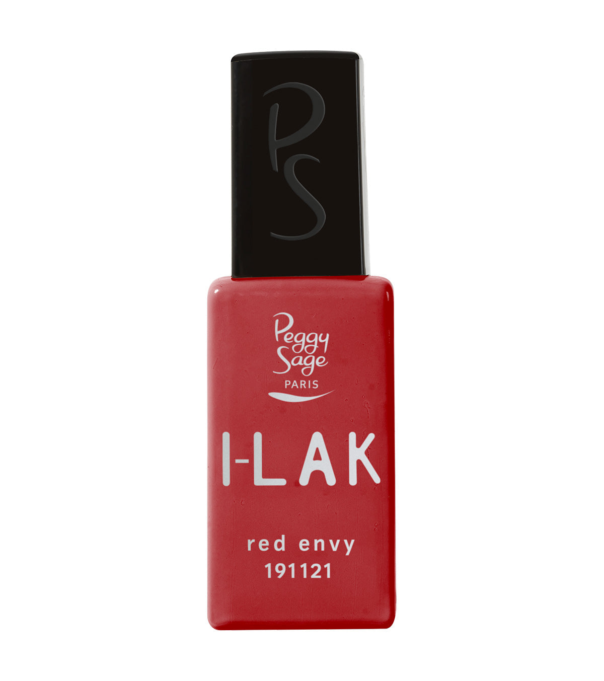 PEGGY SAGE  I-LAK SOAK OFF GEL POLISH RED ENVY - 11ML