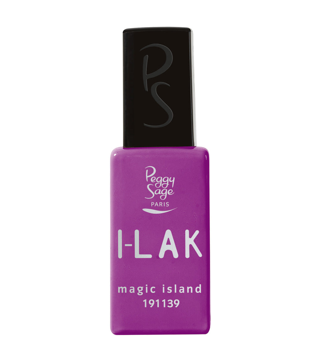 PEGGY SAGE  I-LAK SOAK OFF GEL POLISH MAGIC ISLAND - 11ML