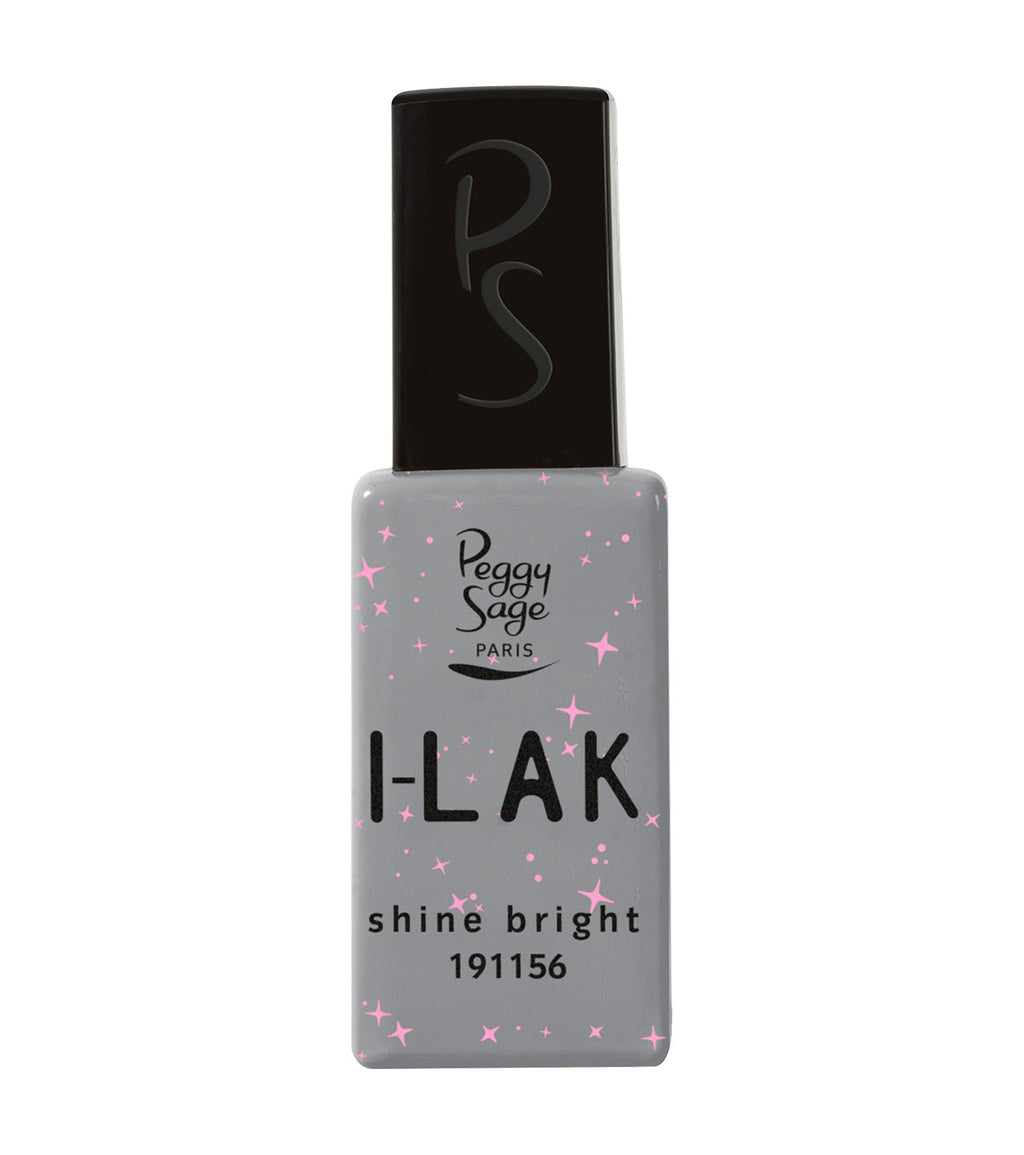 PEGGY SAGE  I-LAK SOAK OFF GEL POLISH SHINE BRIGHT  - 11ML