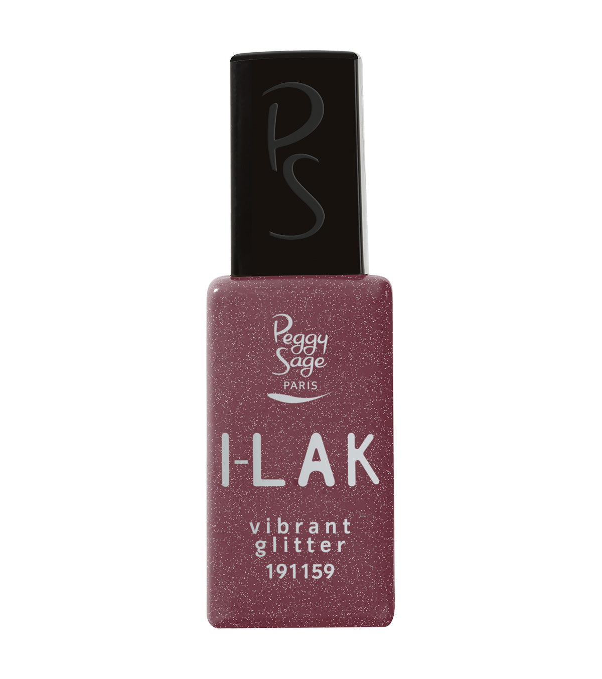 PEGGY SAGE  I-LAK SOAK OFF GEL POLISH VIBRANT GLITTER  - 11ML