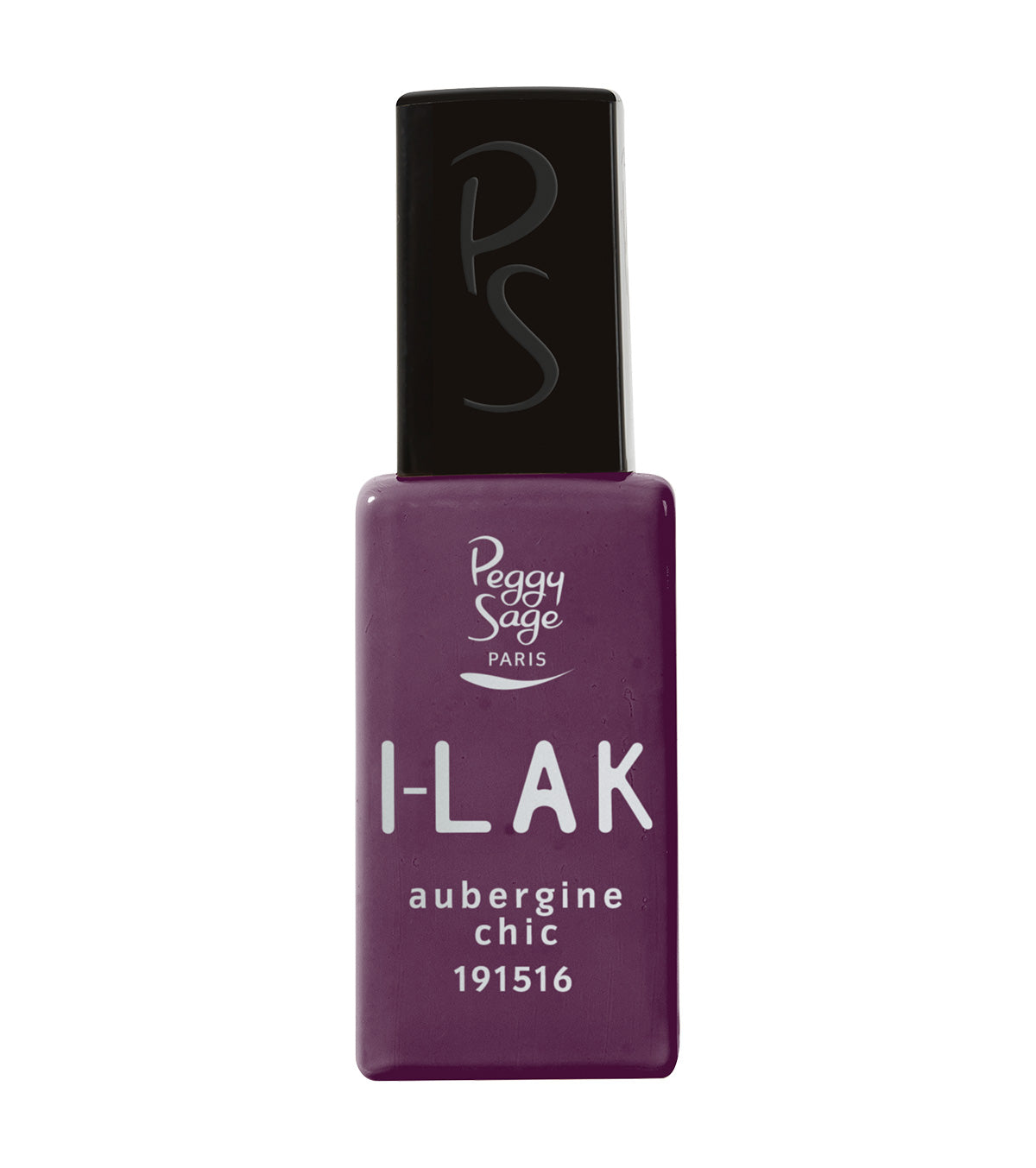 PEGGY SAGE  I-LAK SOAK OFF GEL POLISH AUBERGINE CHIC - 11ML