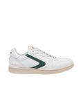 SCARPA SUPER PELLE BIANCA E VERDE