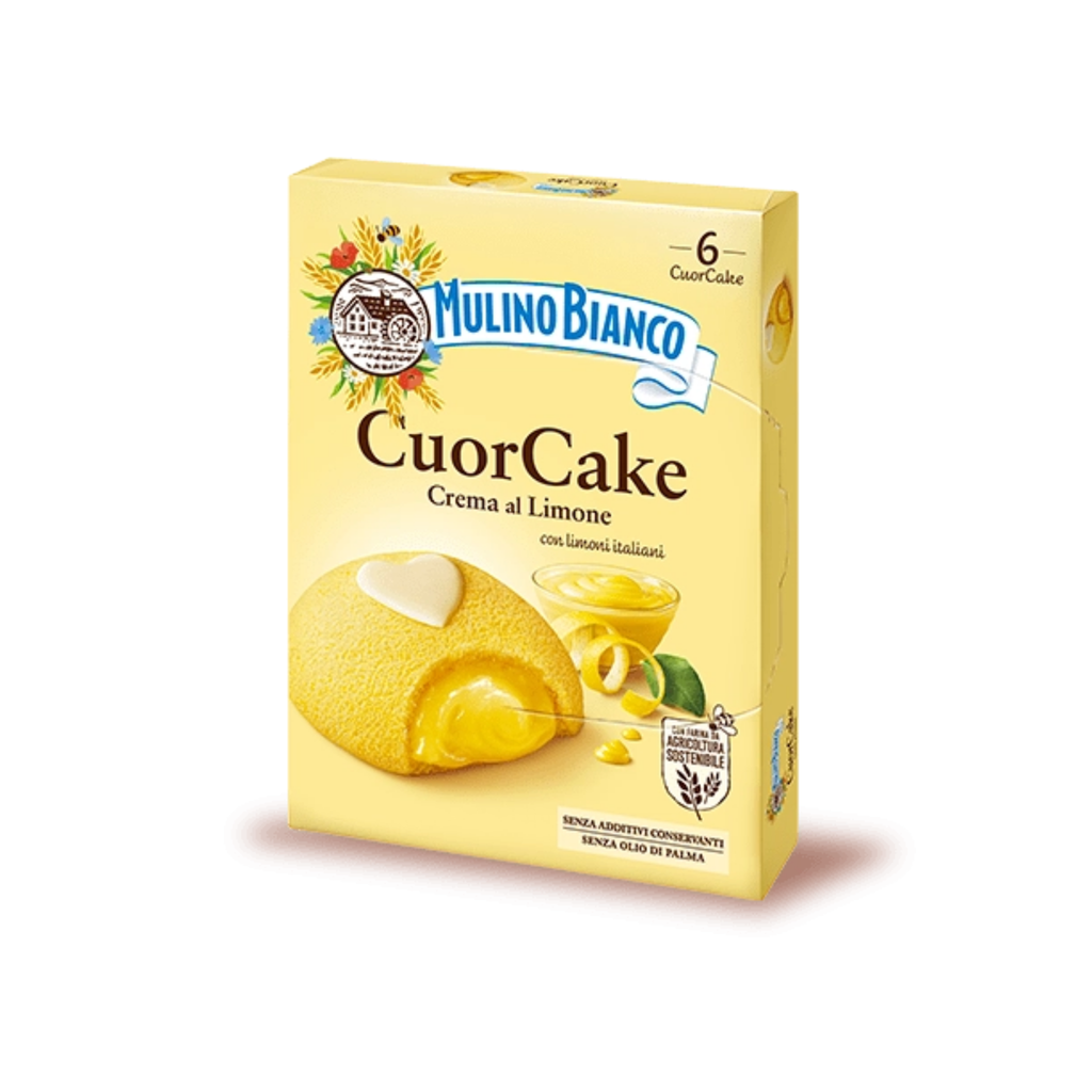 Pan di Stelle CuorCake da 35gr - Confezione da 6 pezzi