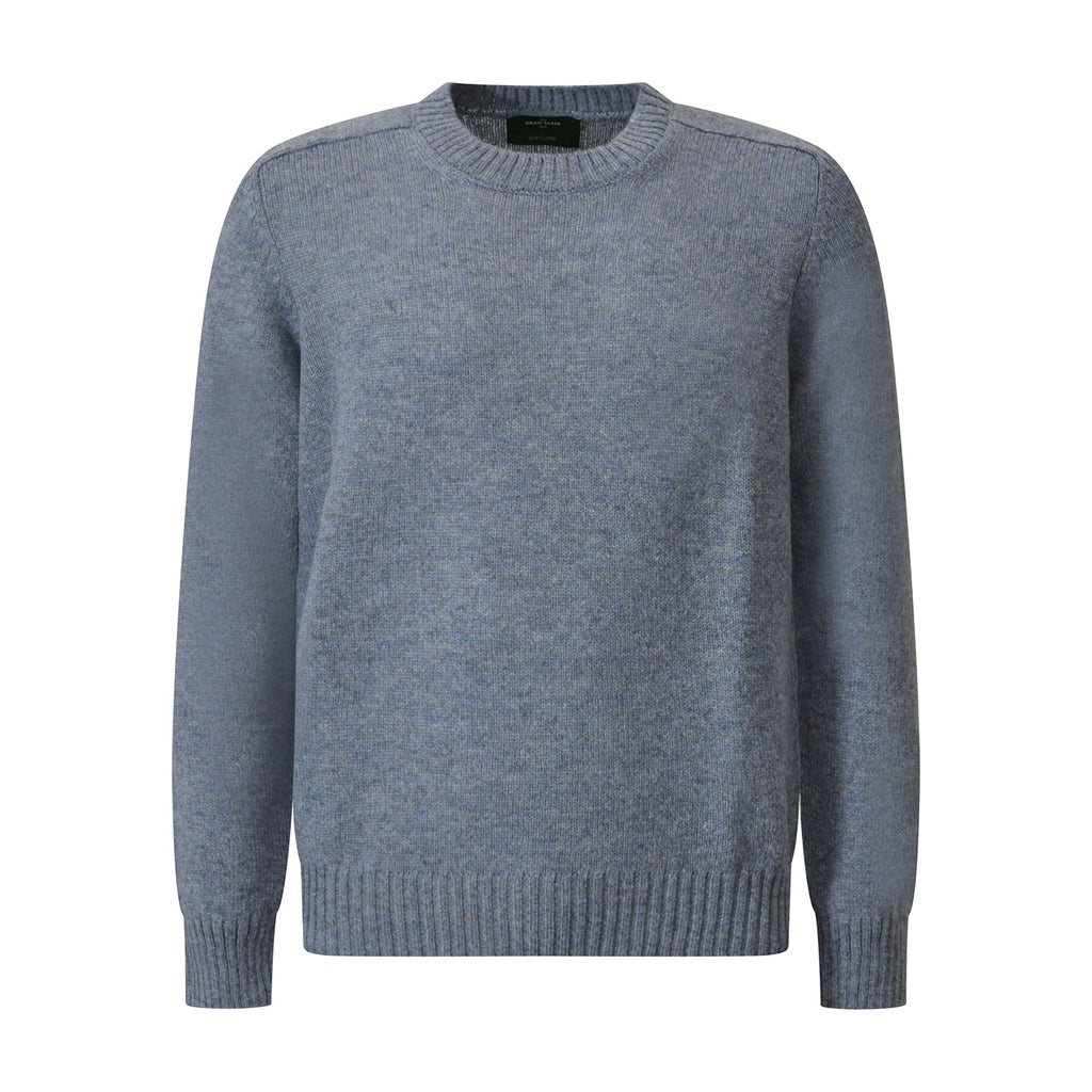 MAGLIA PARICOLLO DENIM