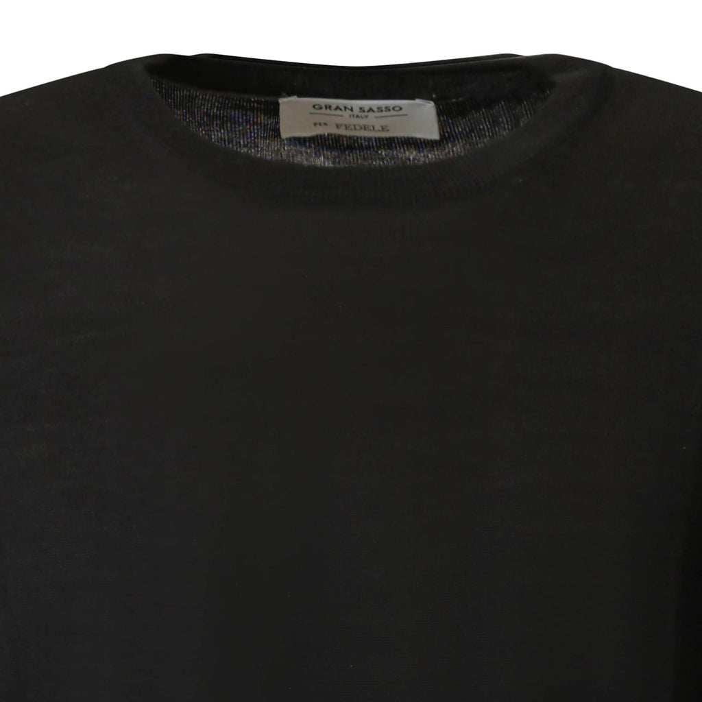 MAGLIA PARICOLLO NERA