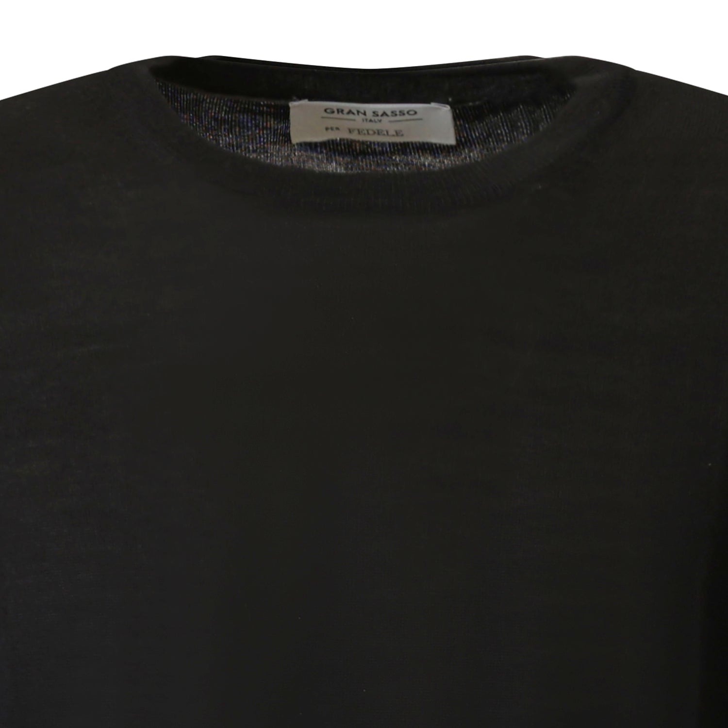 MAGLIA PARICOLLO NERA