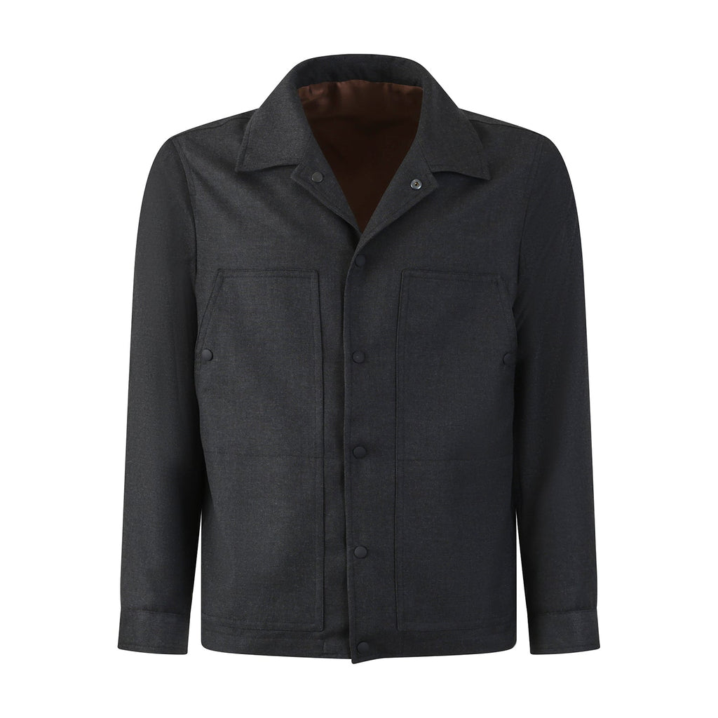 OVERSHIRT GRIGIA