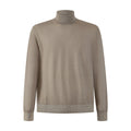 MAGLIA COLLO ALTO BEIGE