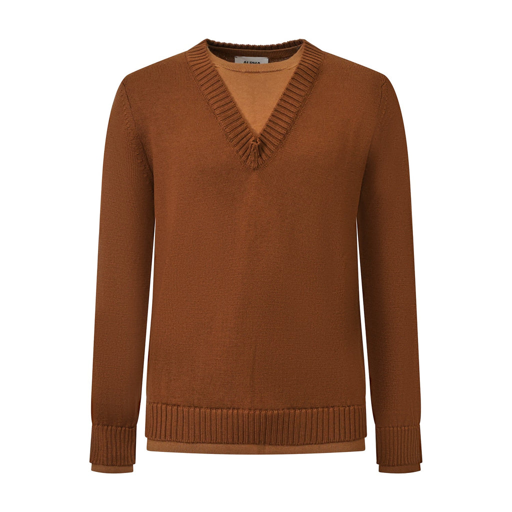 MAGLIA TABACCO