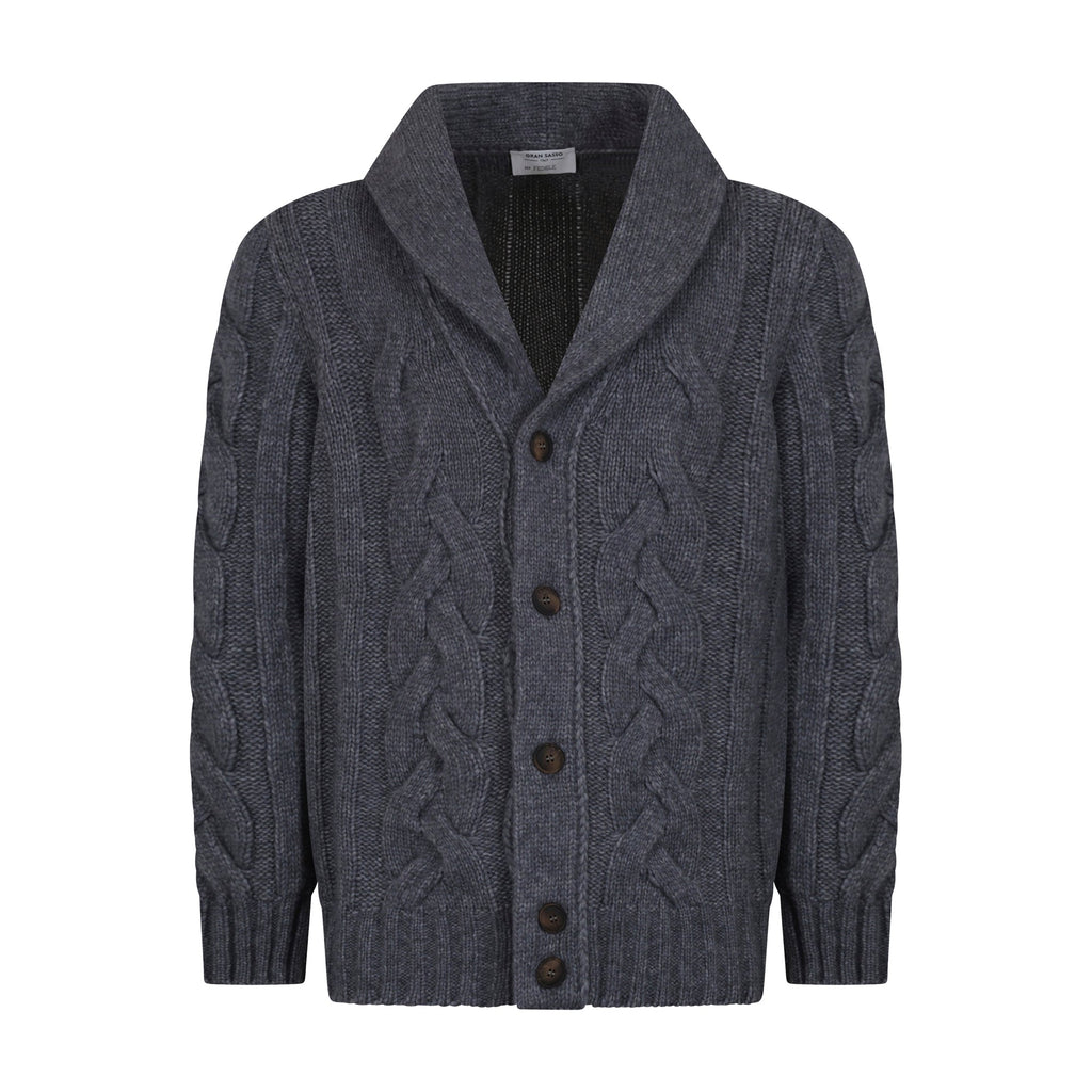 CARDIGAN GRIGIO