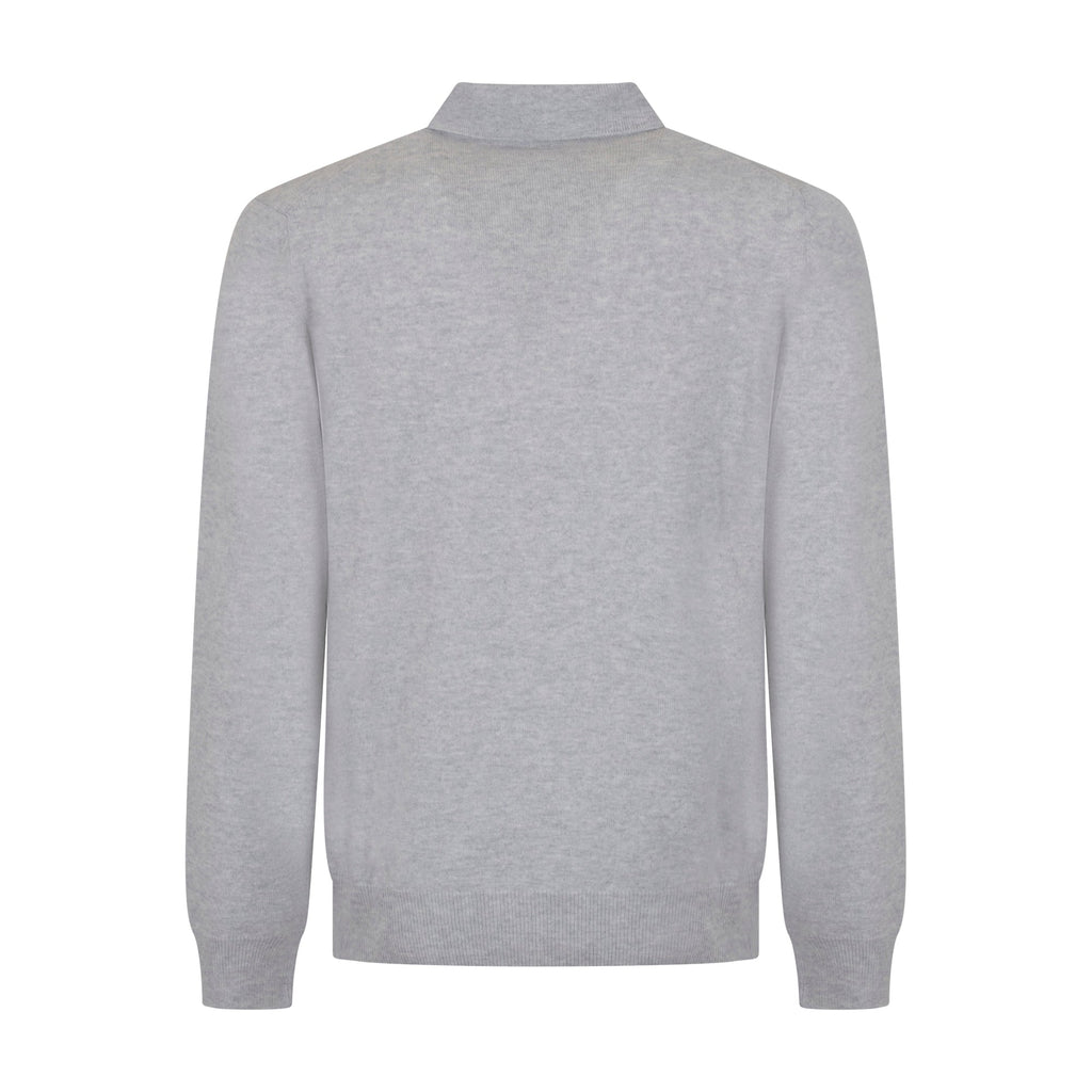 POLO TENNIS GRIGIO PERLA