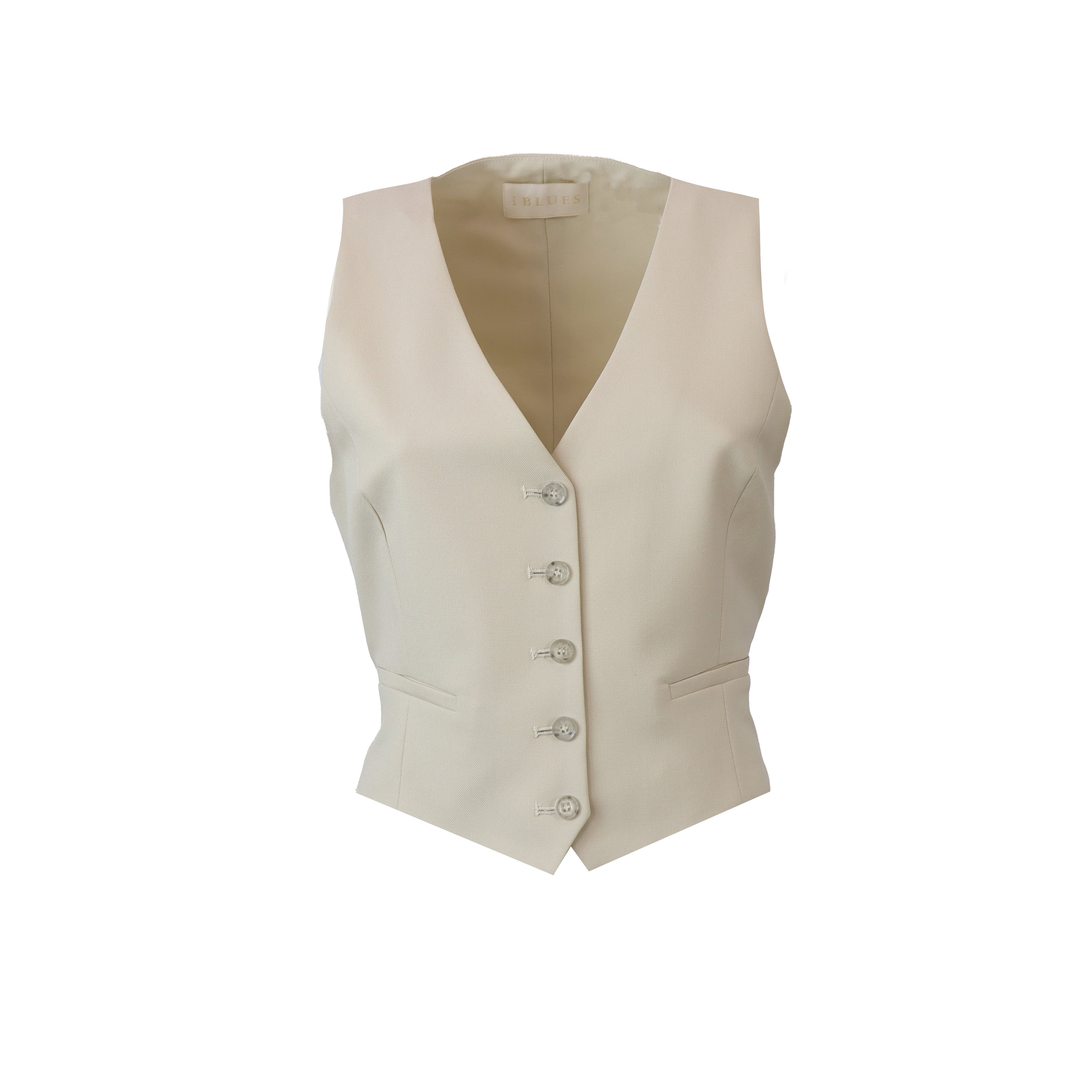 GILET FIAMMA AVORIO
