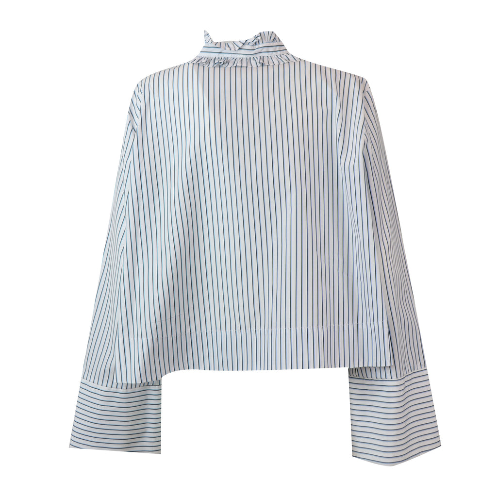 BLUSA LONZA BIANCA E BLU
