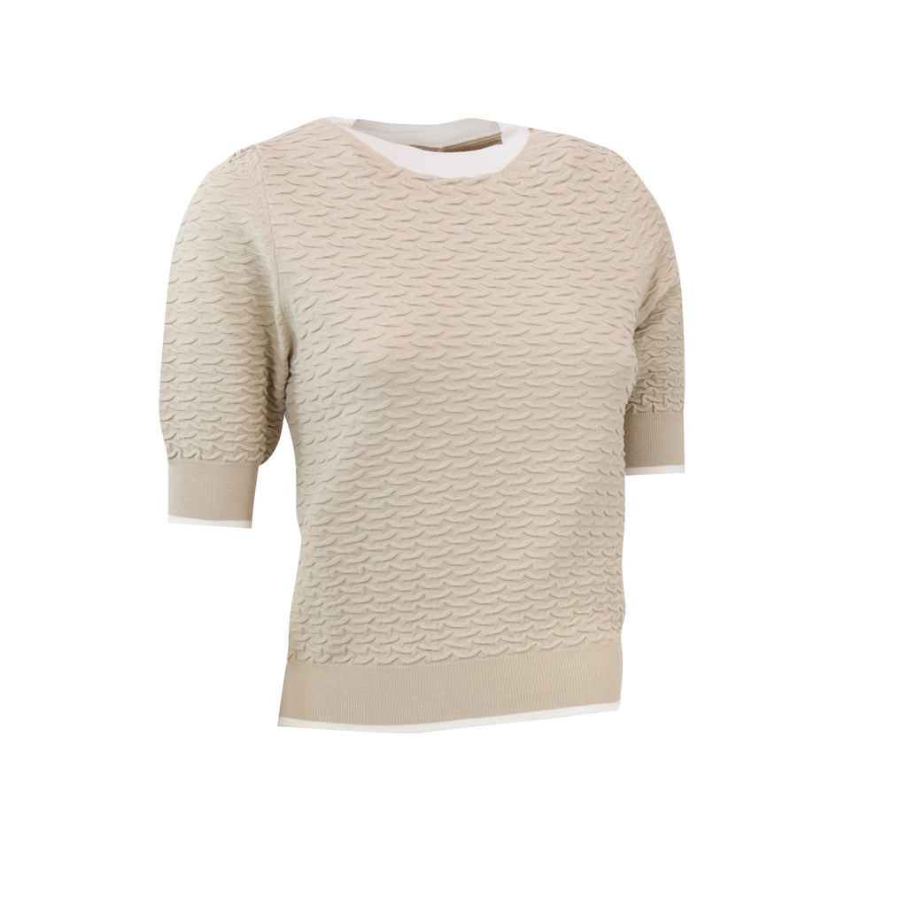 MAGLIA QUAGGA SABBIA