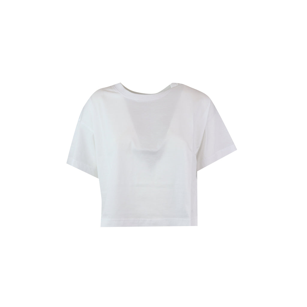 MAGLIA CROP RADICE BIANCO