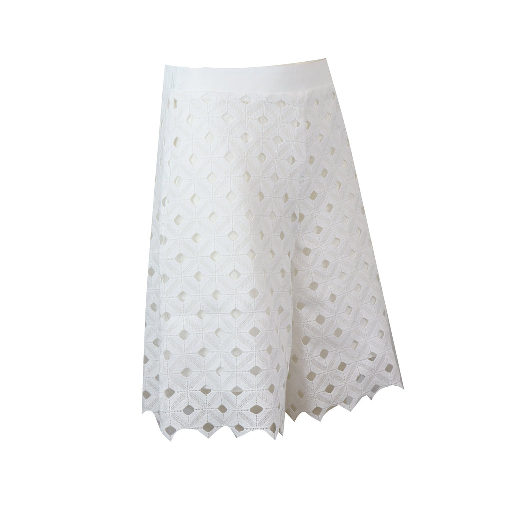 BERMUDA UGUALE BIANCO OTTICO