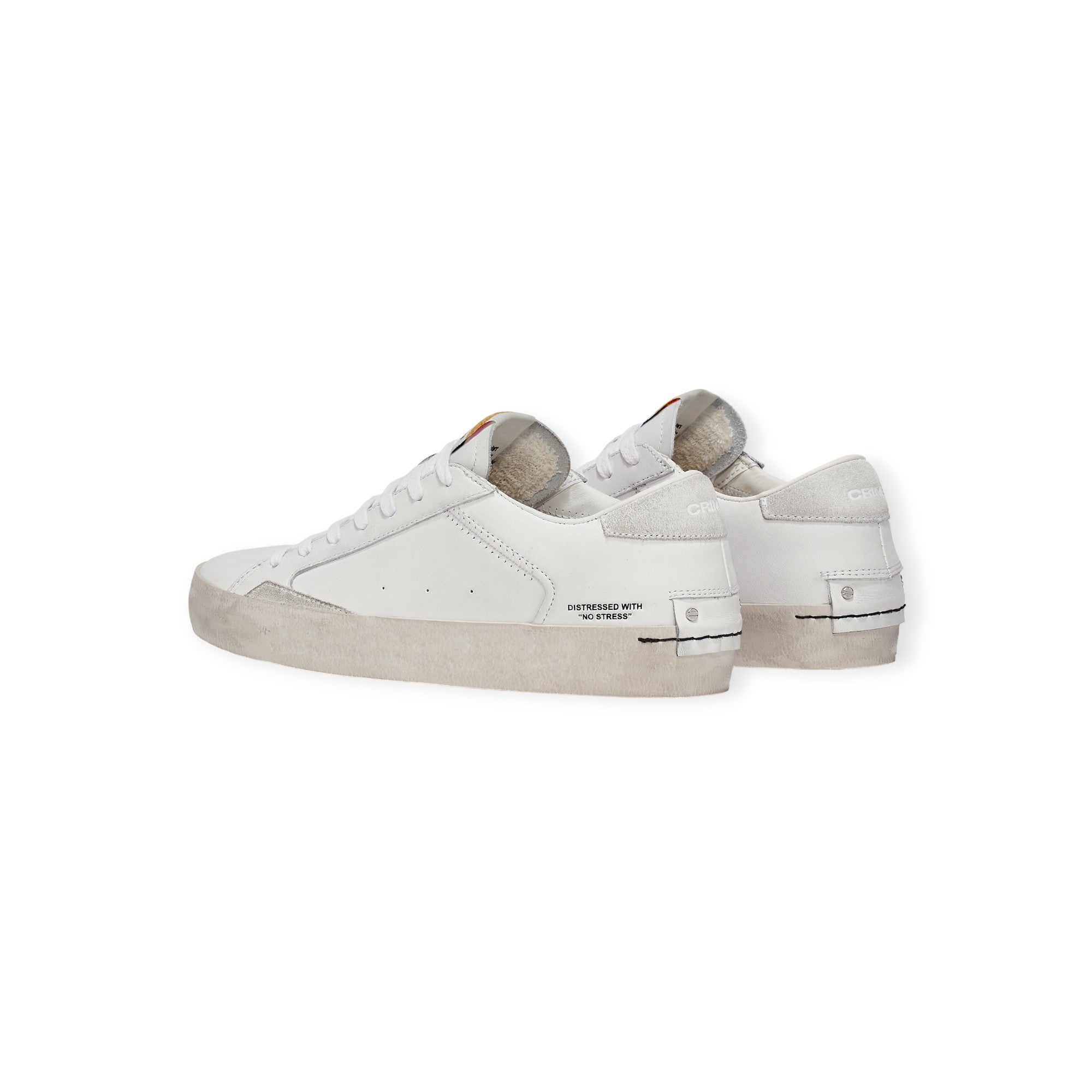 SNEAKERS DISTRESSED BIANCA