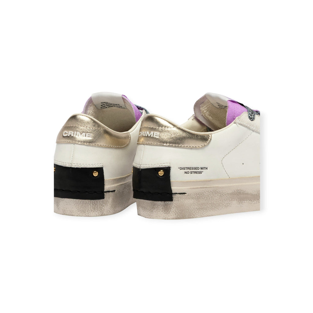 SNEAKERS DISTRESSED BIANCA