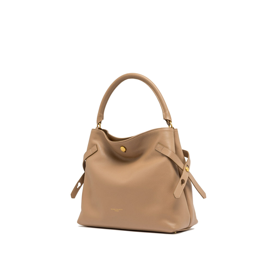 BORSA A MANO BEIGE