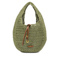 BORSA A SPALLA VERDE