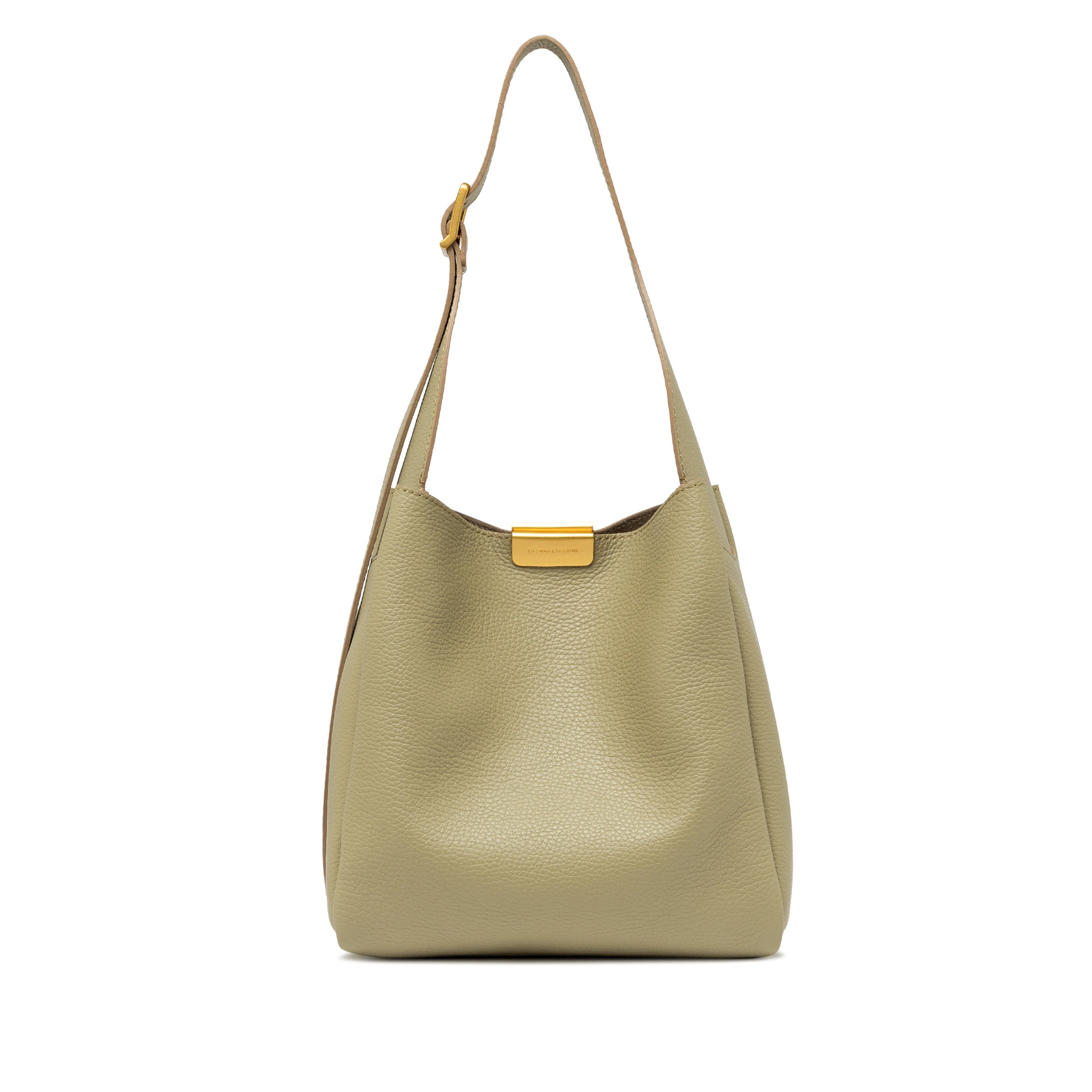 BORSA A SPALLA VERDE