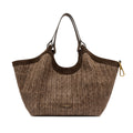 BORSA A MANO MARRONE