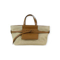 BORSA A MANO BEIGE