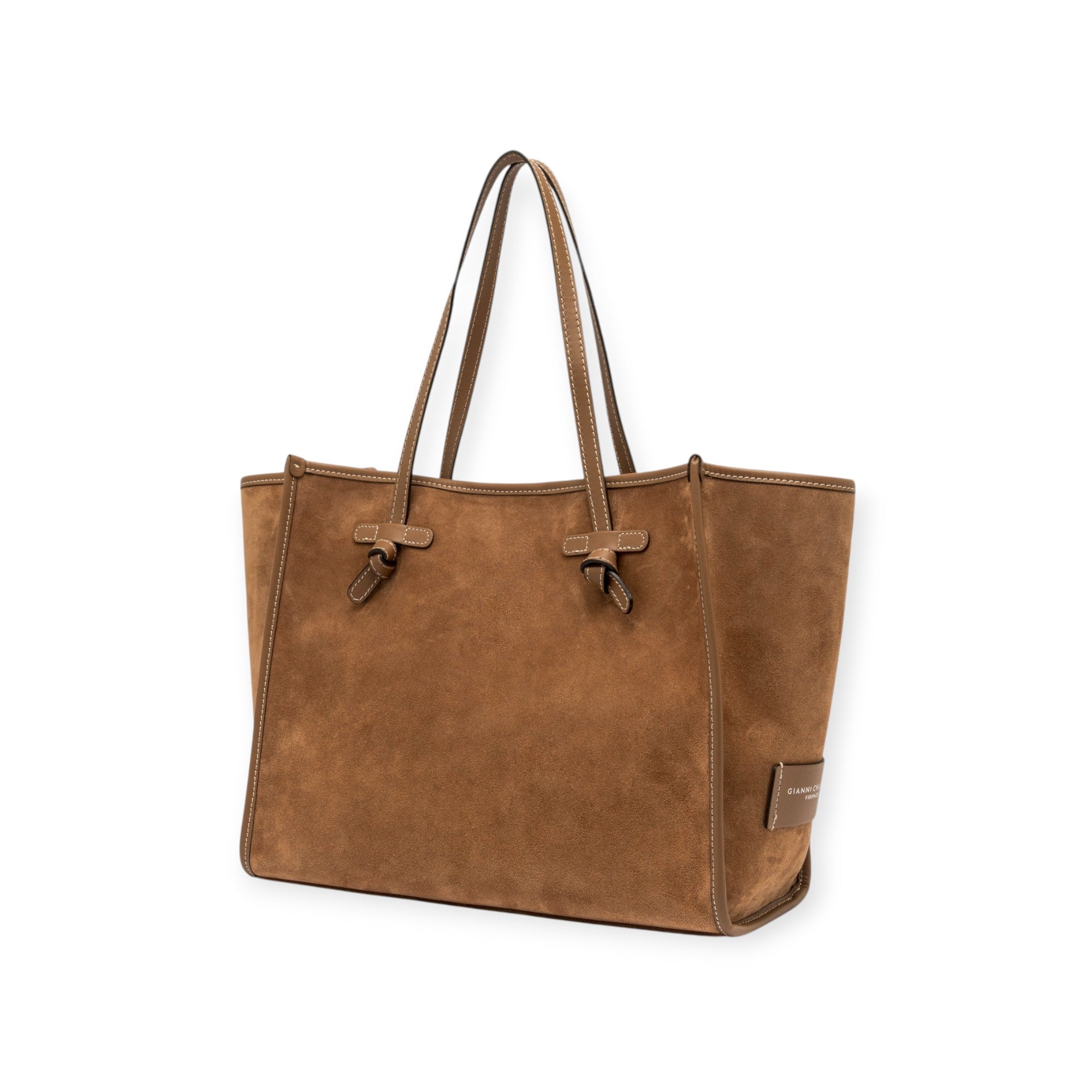 SHOPPING BAG CUOIO
