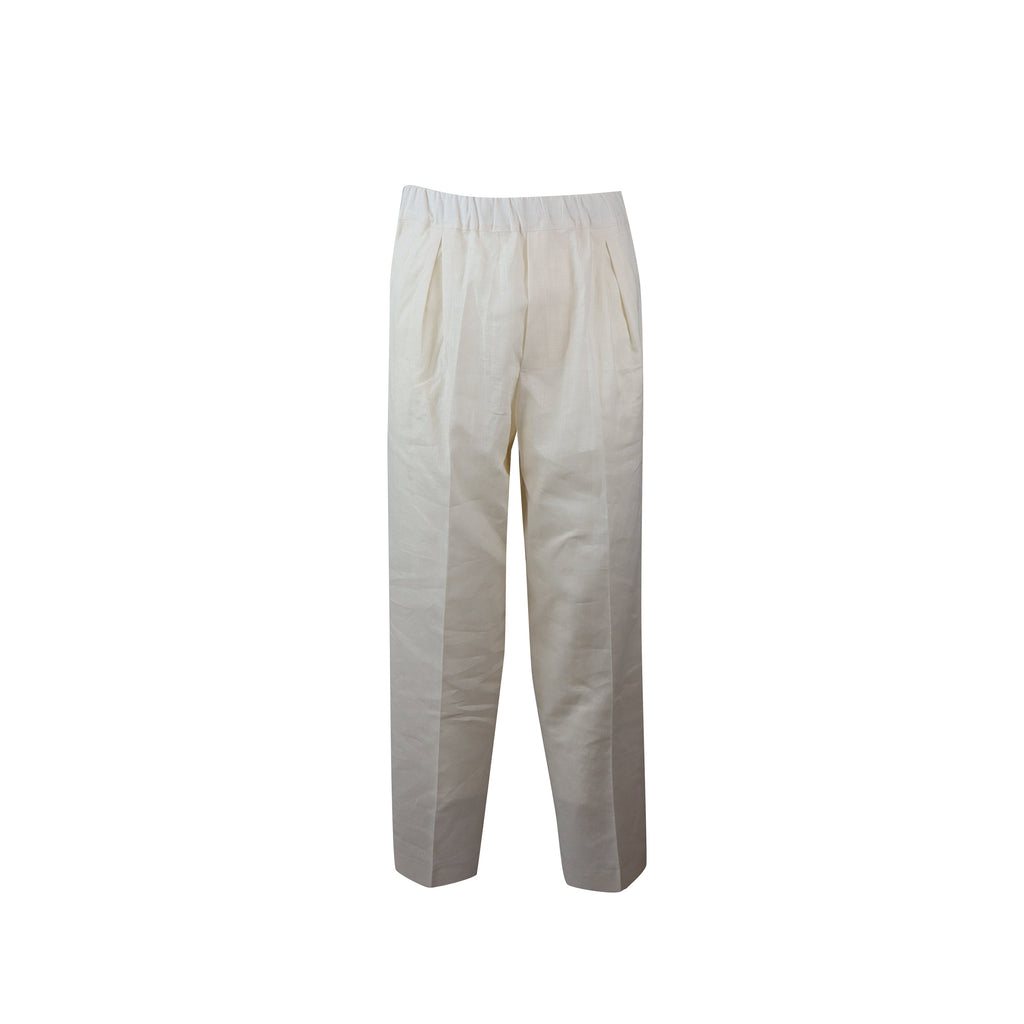 PANTALONE JOGGER ECRU