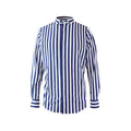 CAMICIA A RIGHE BLU