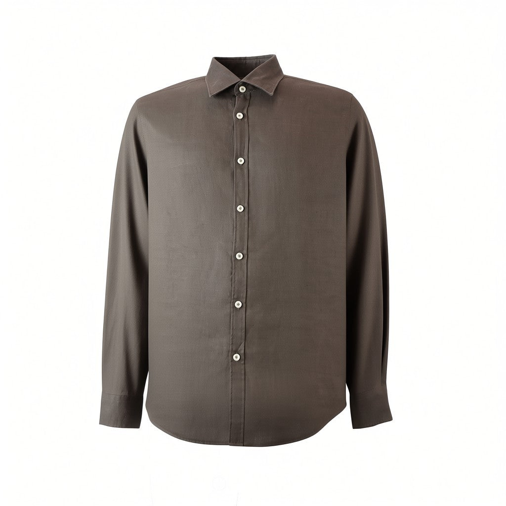 CAMICIA MARRONE